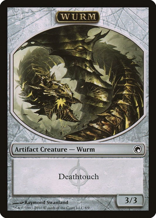 Image for Wurm Token (8) (8) (Scars of Mirrodin) - Magic: The Gathering