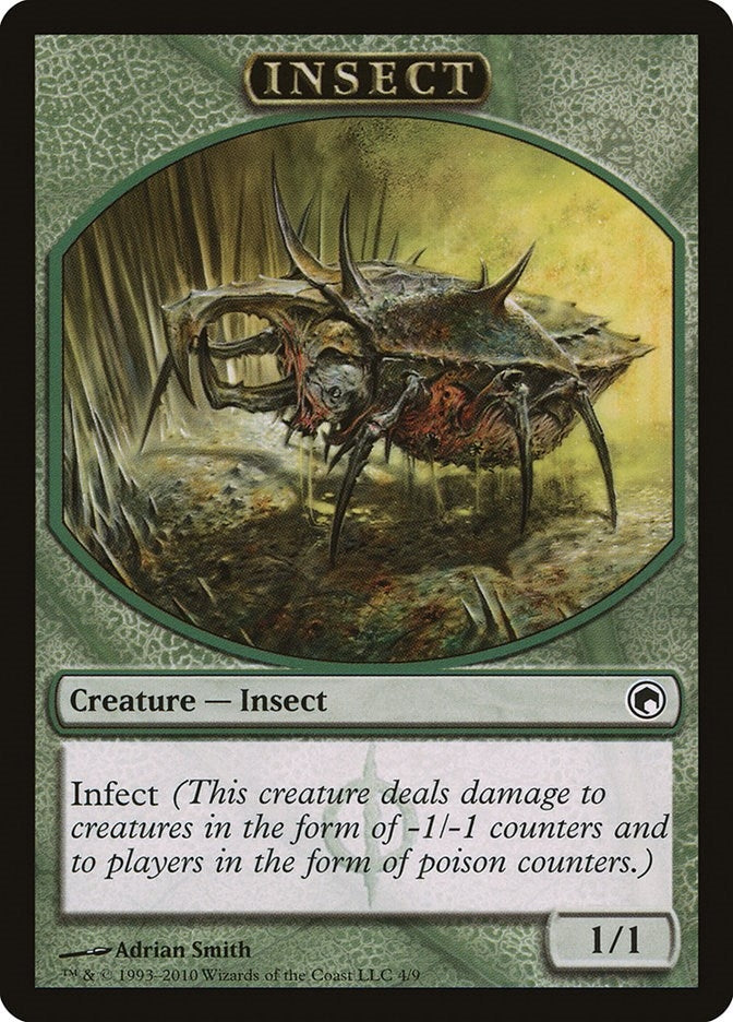 Image for Insect Token (4) (Scars of Mirrodin) - Magic: The Gathering