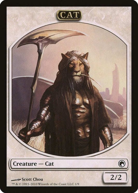 Image for Cat Token (1) (Scars of Mirrodin) - Magic: The Gathering