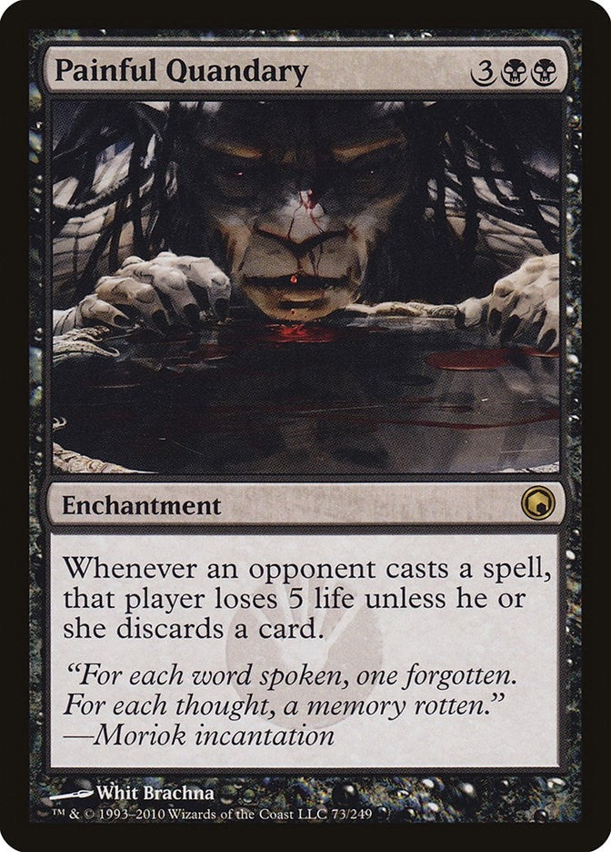 Image for Painful Quandary (73) (Scars of Mirrodin) - Magic: The Gathering