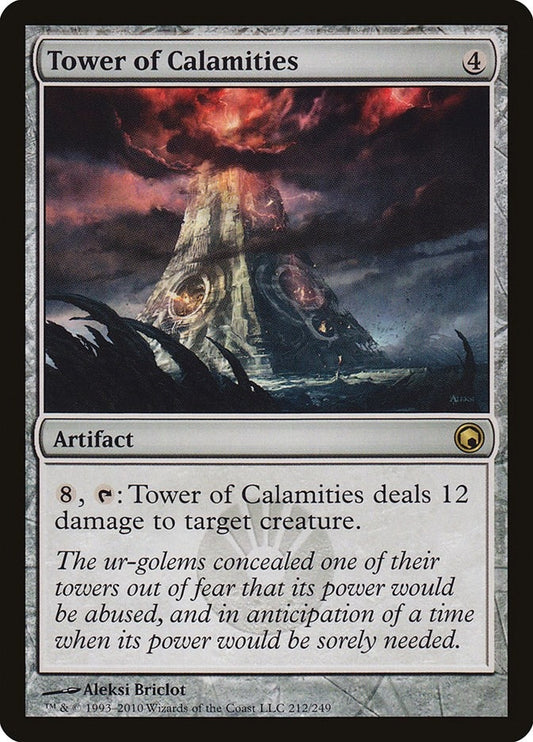 Image for Tower of Calamities (212) (Scars of Mirrodin) - Magic: The Gathering