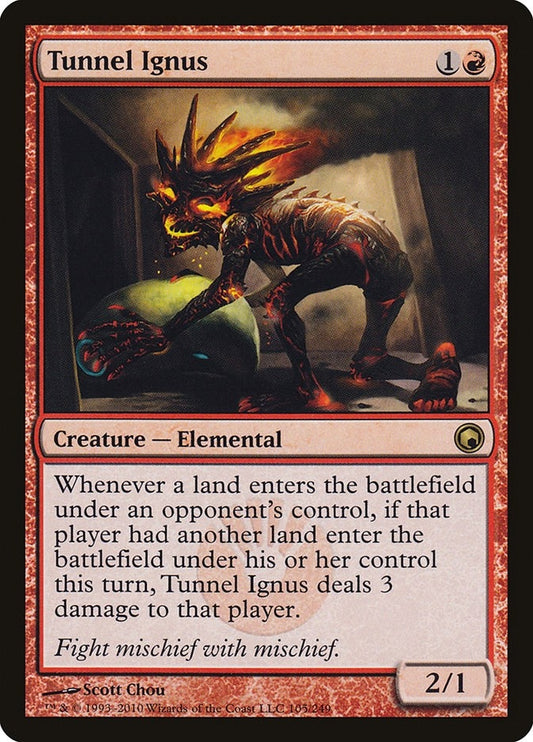 Image for Tunnel Ignus (105) (Scars of Mirrodin) - Magic: The Gathering