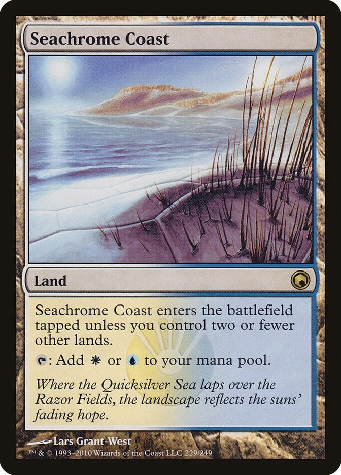 Image for Seachrome Coast (229) (Scars of Mirrodin) - Magic: The Gathering