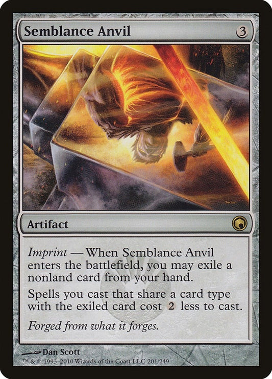 Image for Semblance Anvil (201) (Scars of Mirrodin) - Magic: The Gathering