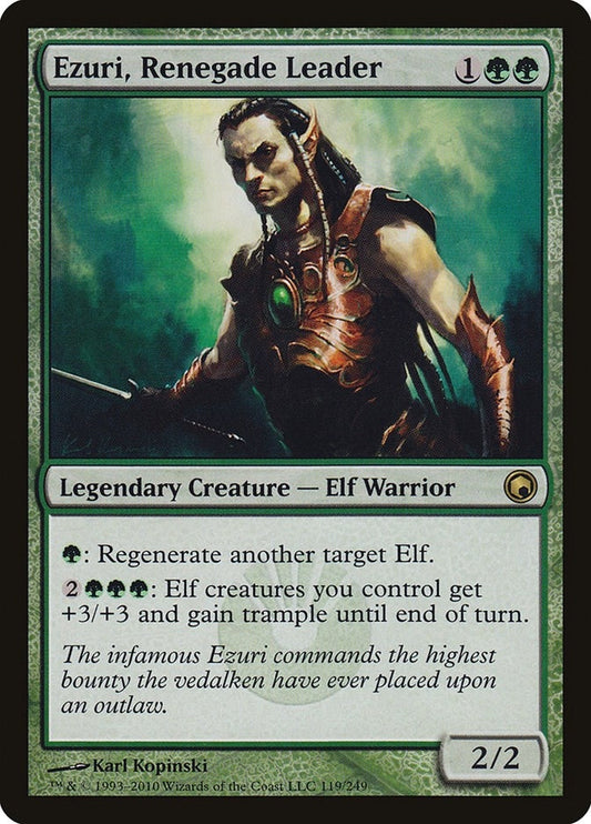 Image for Ezuri, Renegade Leader (119) (Scars of Mirrodin) - Magic: The Gathering