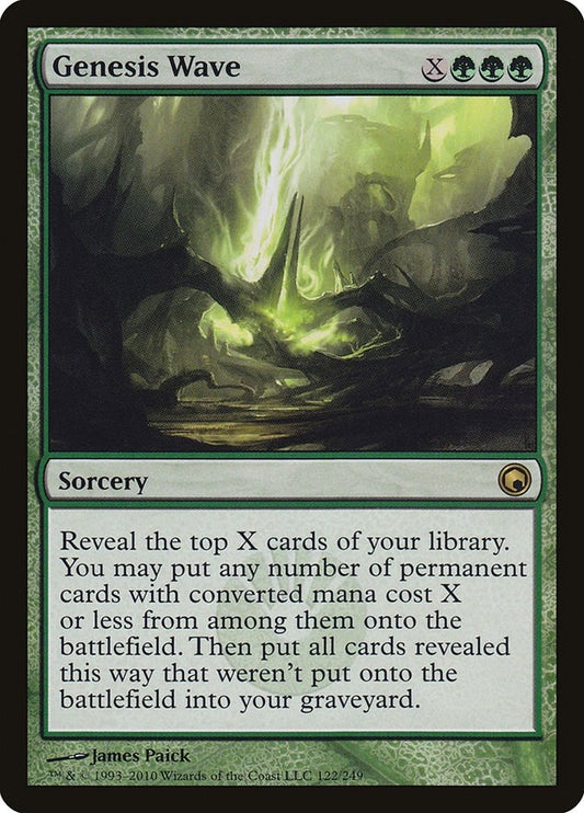 Image for Genesis Wave (122) (Scars of Mirrodin) - Magic: The Gathering