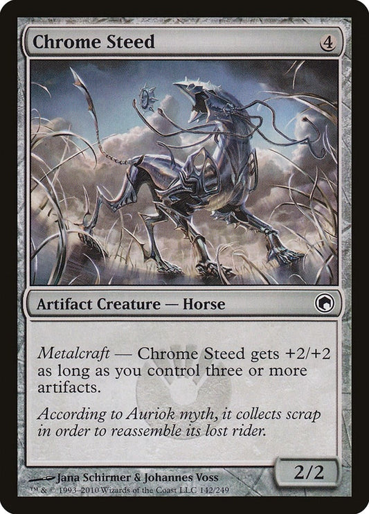 Image for Chrome Steed (142) (Scars of Mirrodin) - Magic: The Gathering