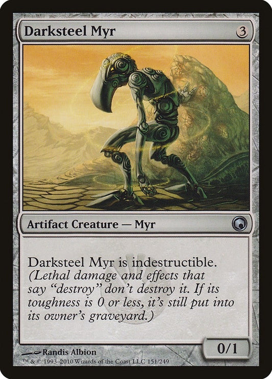 Image for Darksteel Myr (151) (Scars of Mirrodin) - Magic: The Gathering
