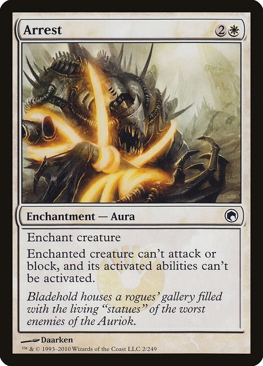 Image for Arrest (2) (Scars of Mirrodin) - Magic: The Gathering