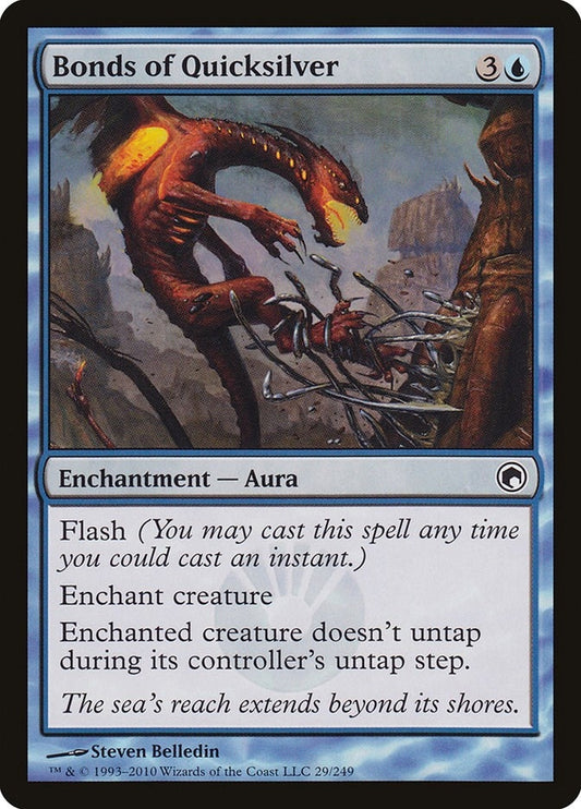 Image for Bonds of Quicksilver (29) (Scars of Mirrodin) - Magic: The Gathering