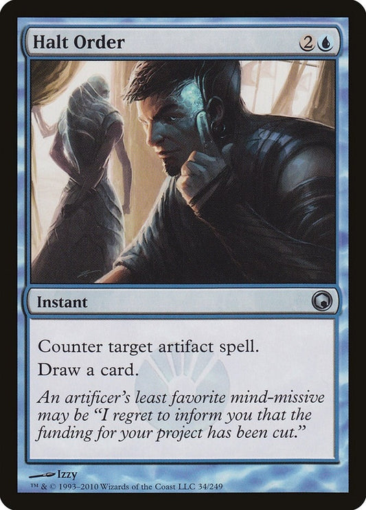 Image for Halt Order (34) (Scars of Mirrodin) - Magic: The Gathering