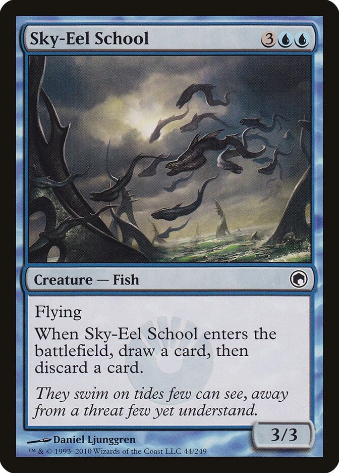 Image for Sky-Eel School (44) (Scars of Mirrodin) - Magic: The Gathering