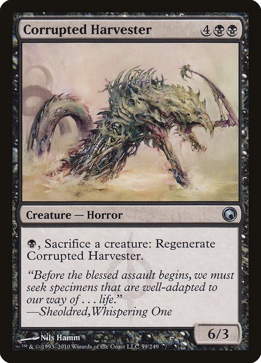Image for Corrupted Harvester (59) (Scars of Mirrodin) - Magic: The Gathering