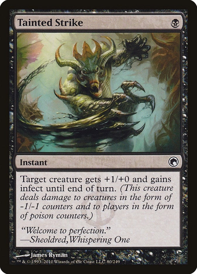 Image for Tainted Strike (80) (Scars of Mirrodin) - Magic: The Gathering