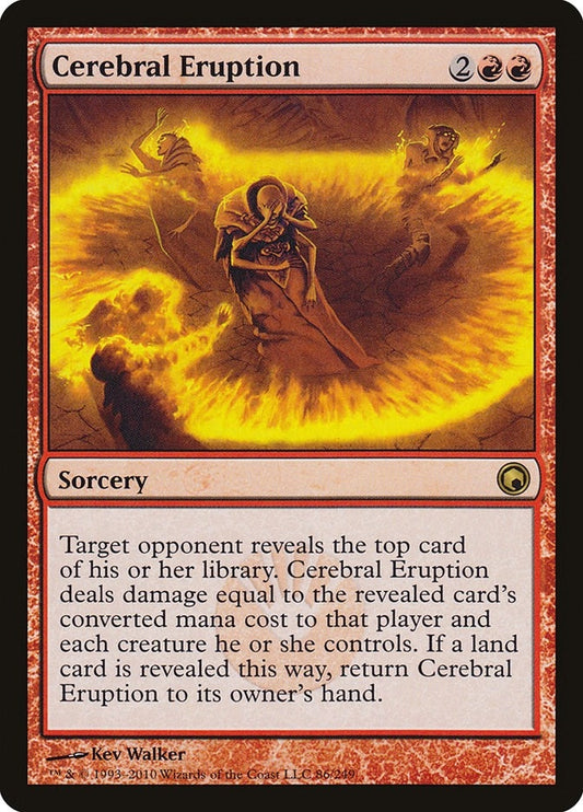 Image for Cerebral Eruption (86) (Scars of Mirrodin) - Magic: The Gathering