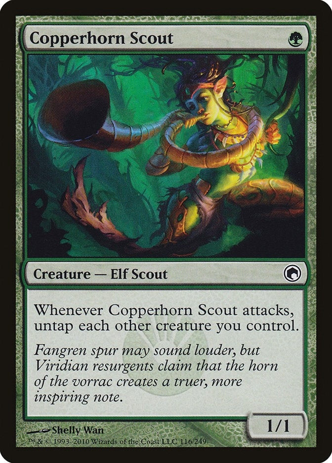 Image for Copperhorn Scout (116) (Scars of Mirrodin) - Magic: The Gathering