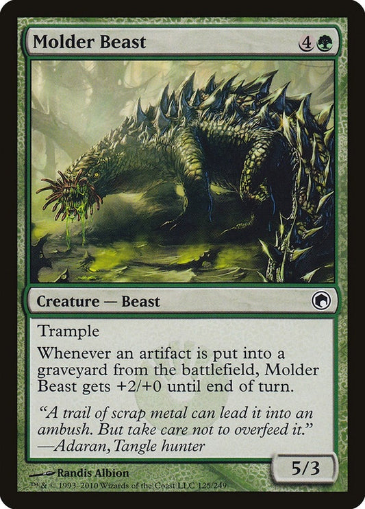 Image for Molder Beast (125) (Scars of Mirrodin) - Magic: The Gathering