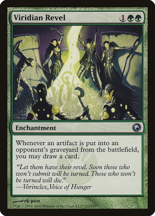 Image for Viridian Revel (132) (Scars of Mirrodin) - Magic: The Gathering