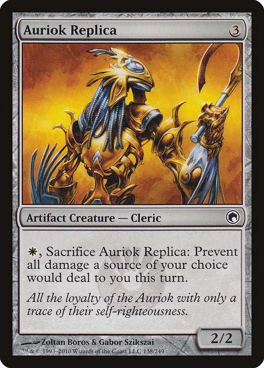 Image for Auriok Replica (138) (Scars of Mirrodin) - Magic: The Gathering