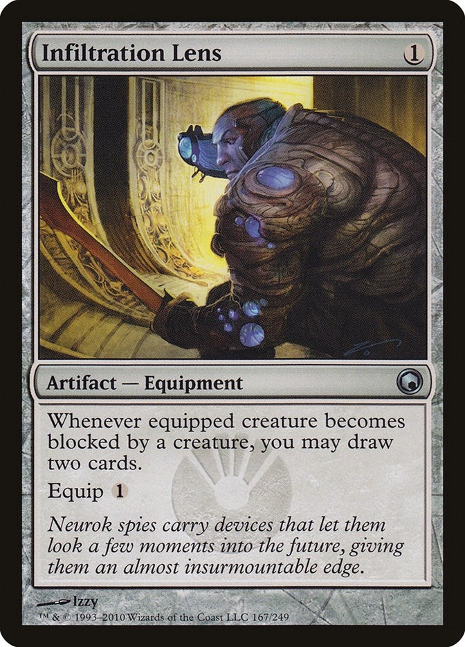Image for Infiltration Lens (167) (Scars of Mirrodin) - Magic: The Gathering