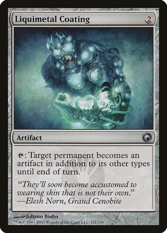 Image for Liquimetal Coating (171) (Scars of Mirrodin) - Magic: The Gathering
