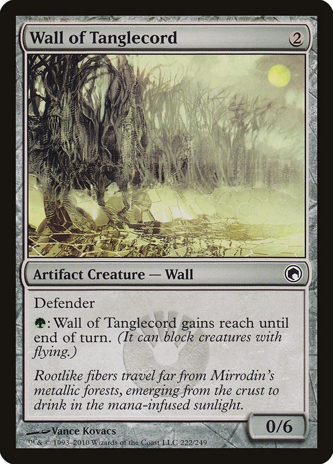 Image for Wall of Tanglecord (222) (Scars of Mirrodin) - Magic: The Gathering