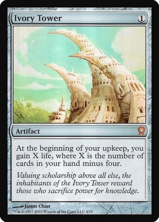 Image for Ivory Tower (4) (From the Vault: Relics) - Magic: The Gathering