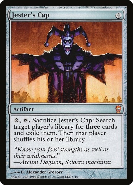 Image for Jester's Cap (5) (From the Vault: Relics) - Magic: The Gathering