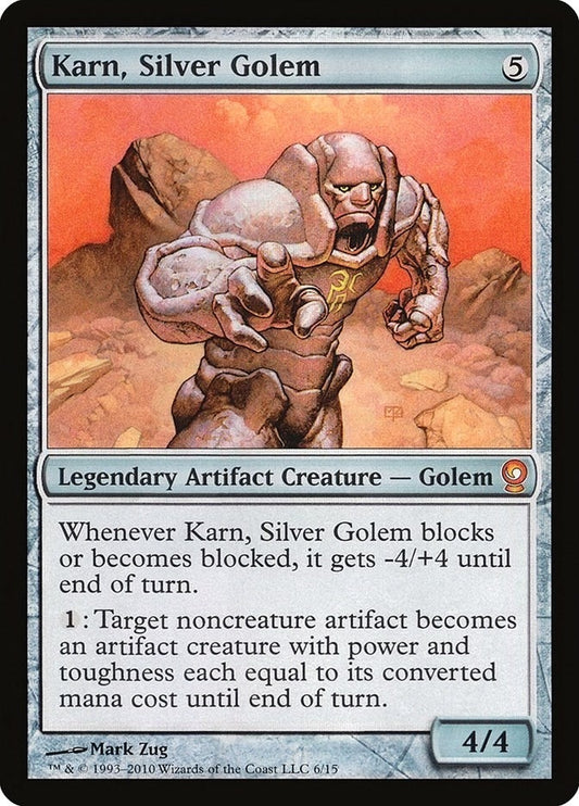 Image for Karn, Silver Golem (6) (From the Vault: Relics) - Magic: The Gathering