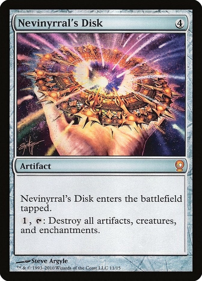 Image for Nevinyrral's Disk (11) (From the Vault: Relics) - Magic: The Gathering