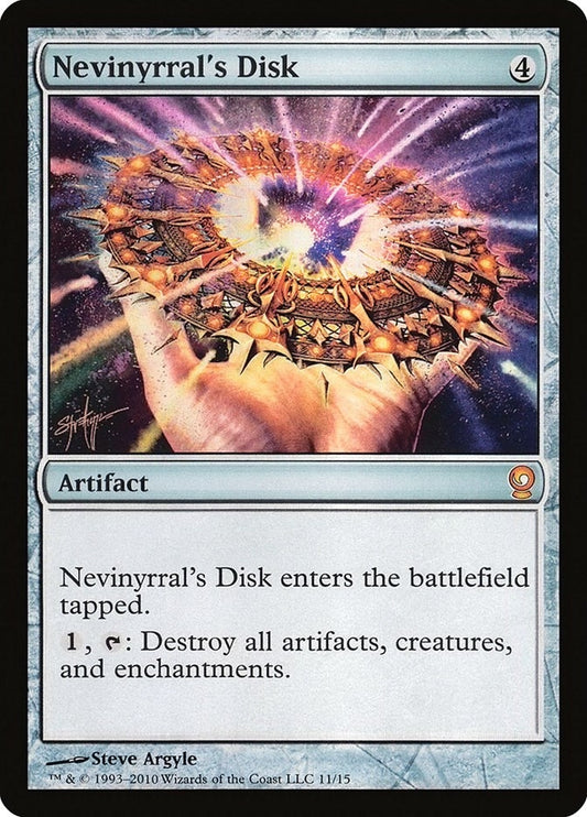 Image for Nevinyrral's Disk (11) (From the Vault: Relics) - Magic: The Gathering
