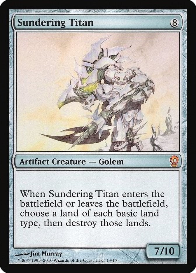Image for Sundering Titan (13) (From the Vault: Relics) - Magic: The Gathering