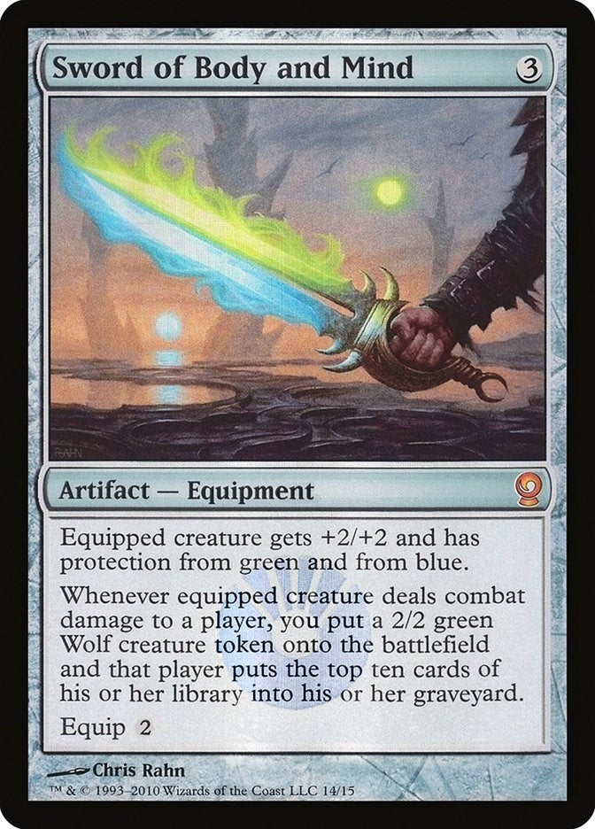 Image for Sword of Body and Mind (14) (From the Vault: Relics) - Magic: The Gathering