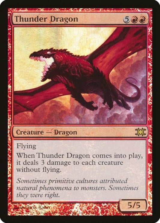 Image for Thunder Dragon (14) (From the Vault: Dragons) - Magic: The Gathering