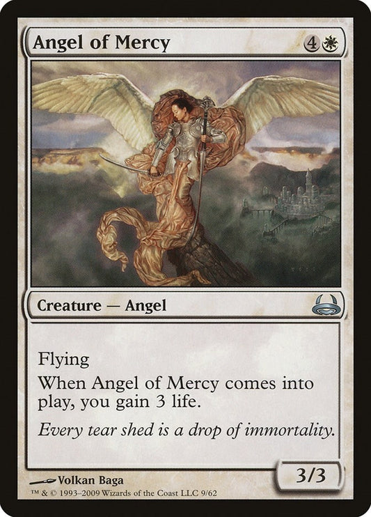 Image for Angel of Mercy (9) (Duel Decks: Divine vs. Demonic) - Magic: The Gathering