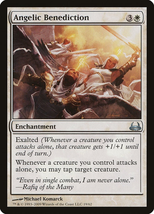 Image for Angelic Benediction (19) (Duel Decks: Divine vs. Demonic) - Magic: The Gathering