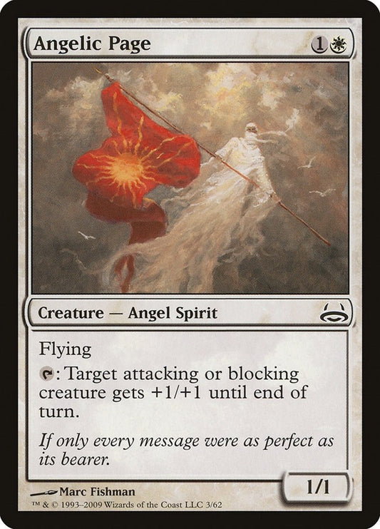 Image for Angelic Page (3) (Duel Decks: Divine vs. Demonic) - Magic: The Gathering