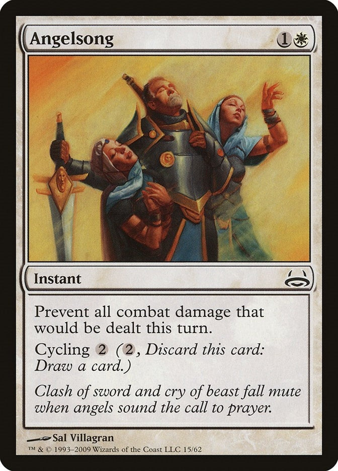 Image for Angelsong (15) (Duel Decks: Divine vs. Demonic) - Magic: The Gathering