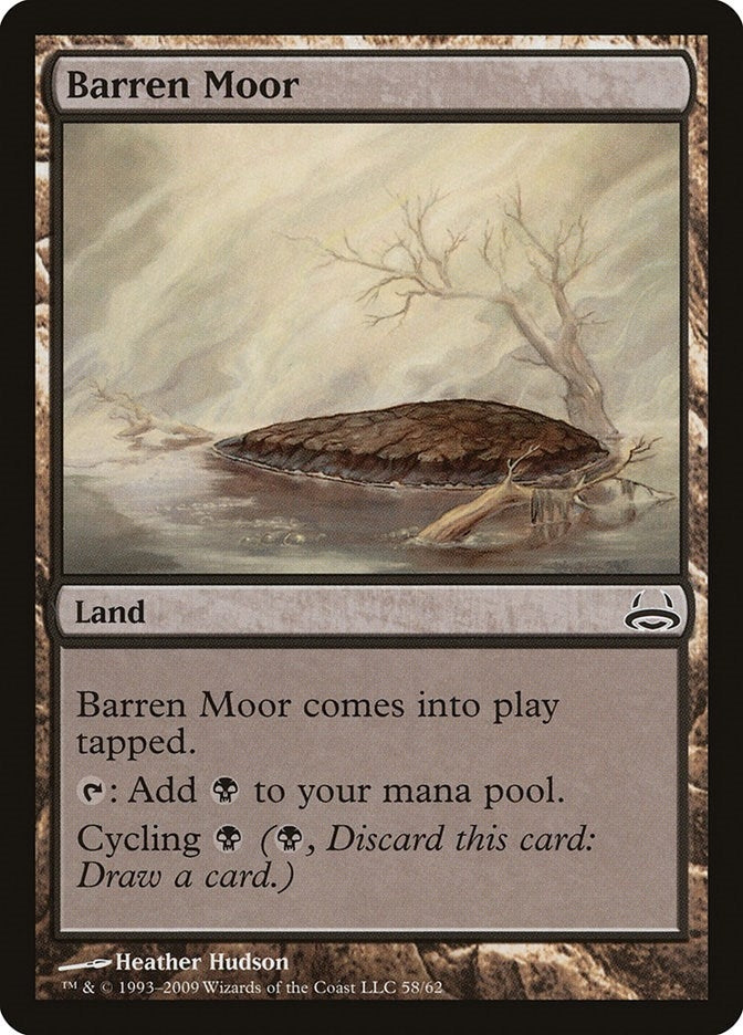 Image for Barren Moor (58) (Duel Decks: Divine vs. Demonic) - Magic: The Gathering