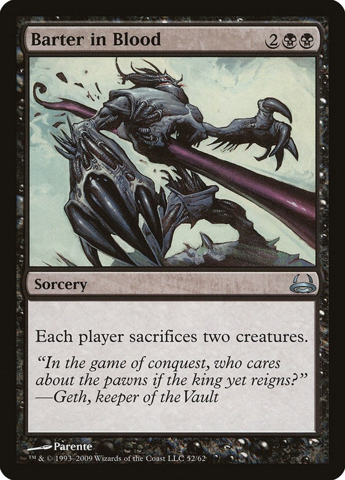 Image for Barter in Blood (52) (Duel Decks: Divine vs. Demonic) - Magic: The Gathering