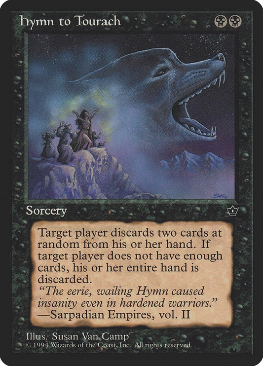 Image for Hymn to Tourach (Van Camp) (Fallen Empires) - Magic: The Gathering