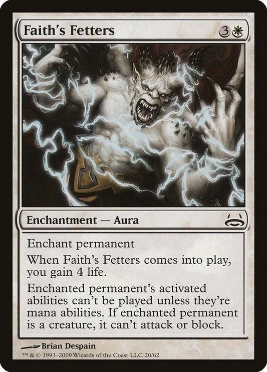 Image for Faith's Fetters (20) (Duel Decks: Divine vs. Demonic) - Magic: The Gathering