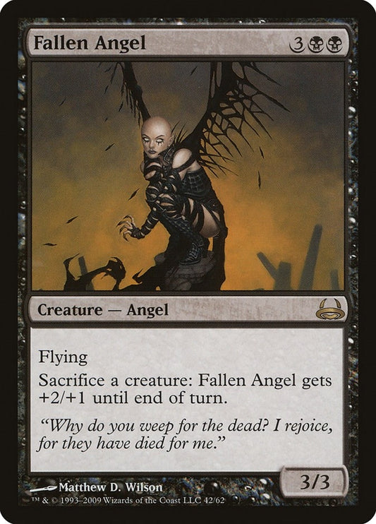 Image for Fallen Angel (42) (Duel Decks: Divine vs. Demonic) - Magic: The Gathering