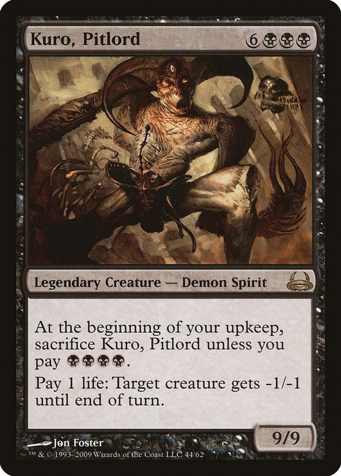 Image for Kuro, Pitlord (44) (Duel Decks: Divine vs. Demonic) - Magic: The Gathering