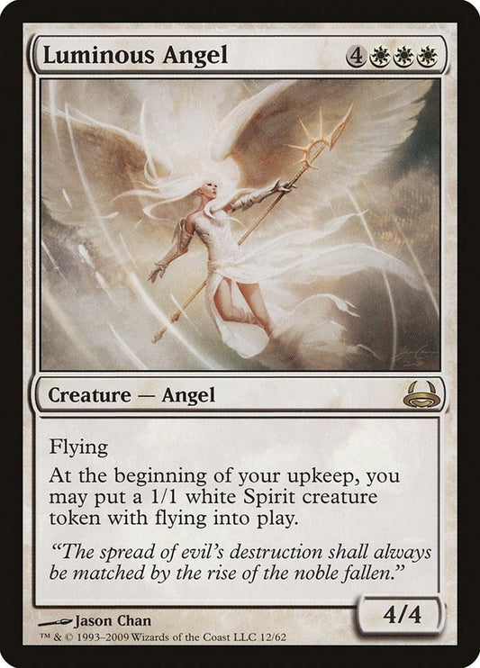 Image for Luminous Angel (12) (Duel Decks: Divine vs. Demonic) - Magic: The Gathering