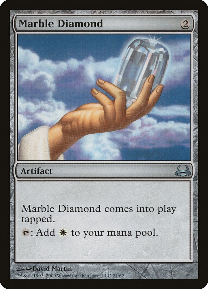 Image for Marble Diamond (24) (Duel Decks: Divine vs. Demonic) - Magic: The Gathering
