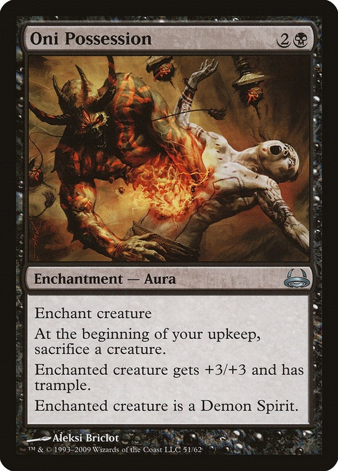 Image for Oni Possession (51) (Duel Decks: Divine vs. Demonic) - Magic: The Gathering