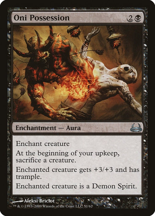 Image for Oni Possession (51) (Duel Decks: Divine vs. Demonic) - Magic: The Gathering