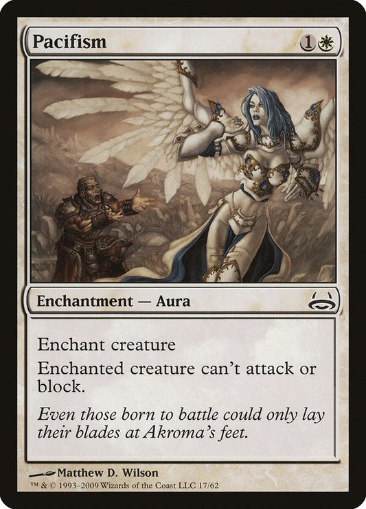 Image for Pacifism (17) (Duel Decks: Divine vs. Demonic) - Magic: The Gathering