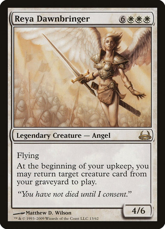 Image for Reya Dawnbringer (13) (Duel Decks: Divine vs. Demonic) - Magic: The Gathering